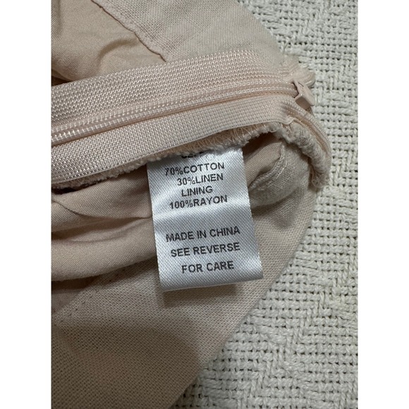 Herencia Collection Top Womens S Cream Embroidered Rosalinda Crop Square Neck XL - Picture 9 of 10